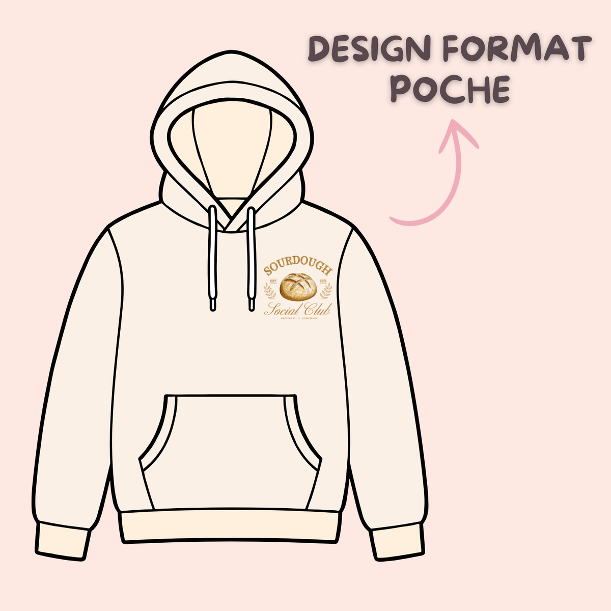 Emplacement du design | Format poche