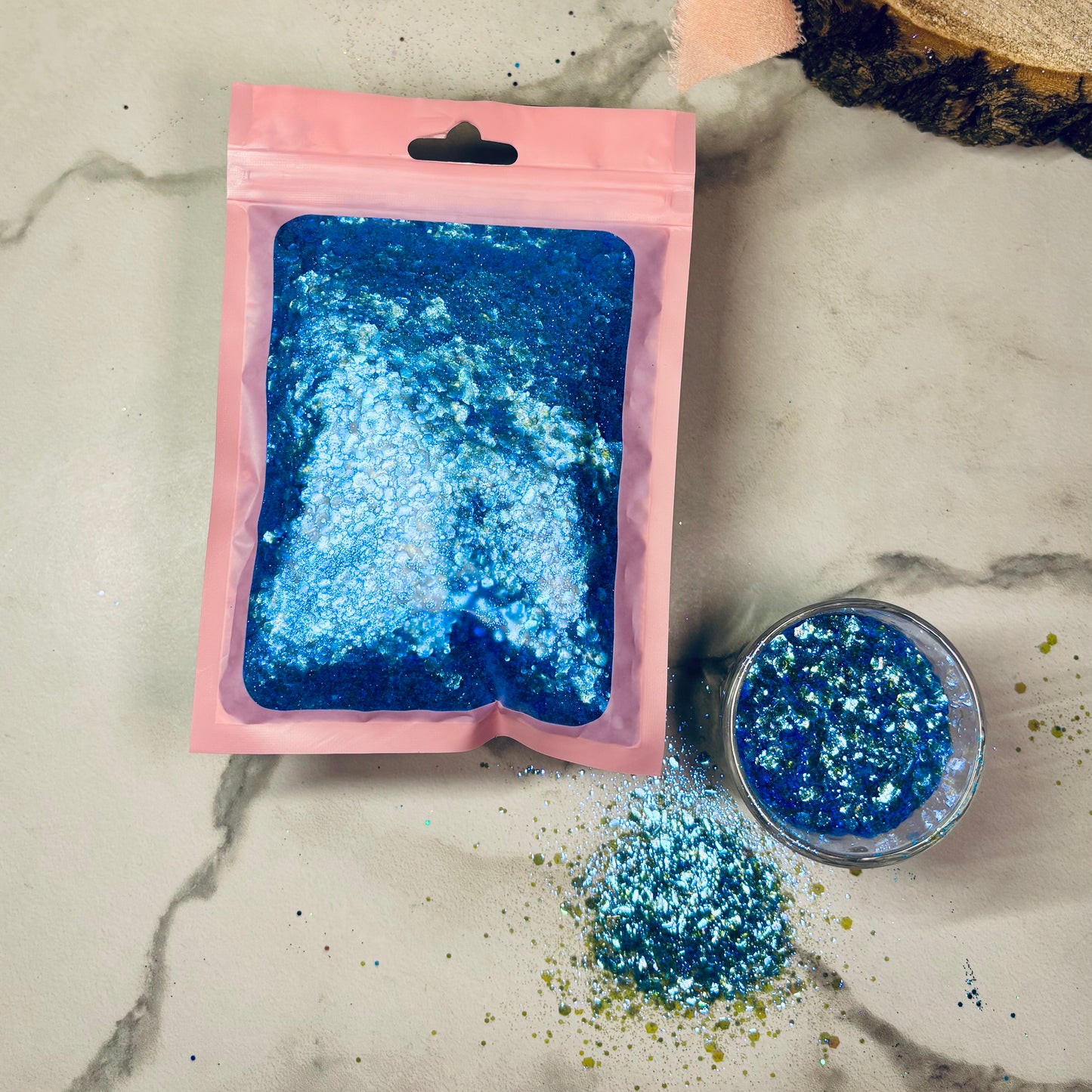 Paillettes perlées | Bleu Navy