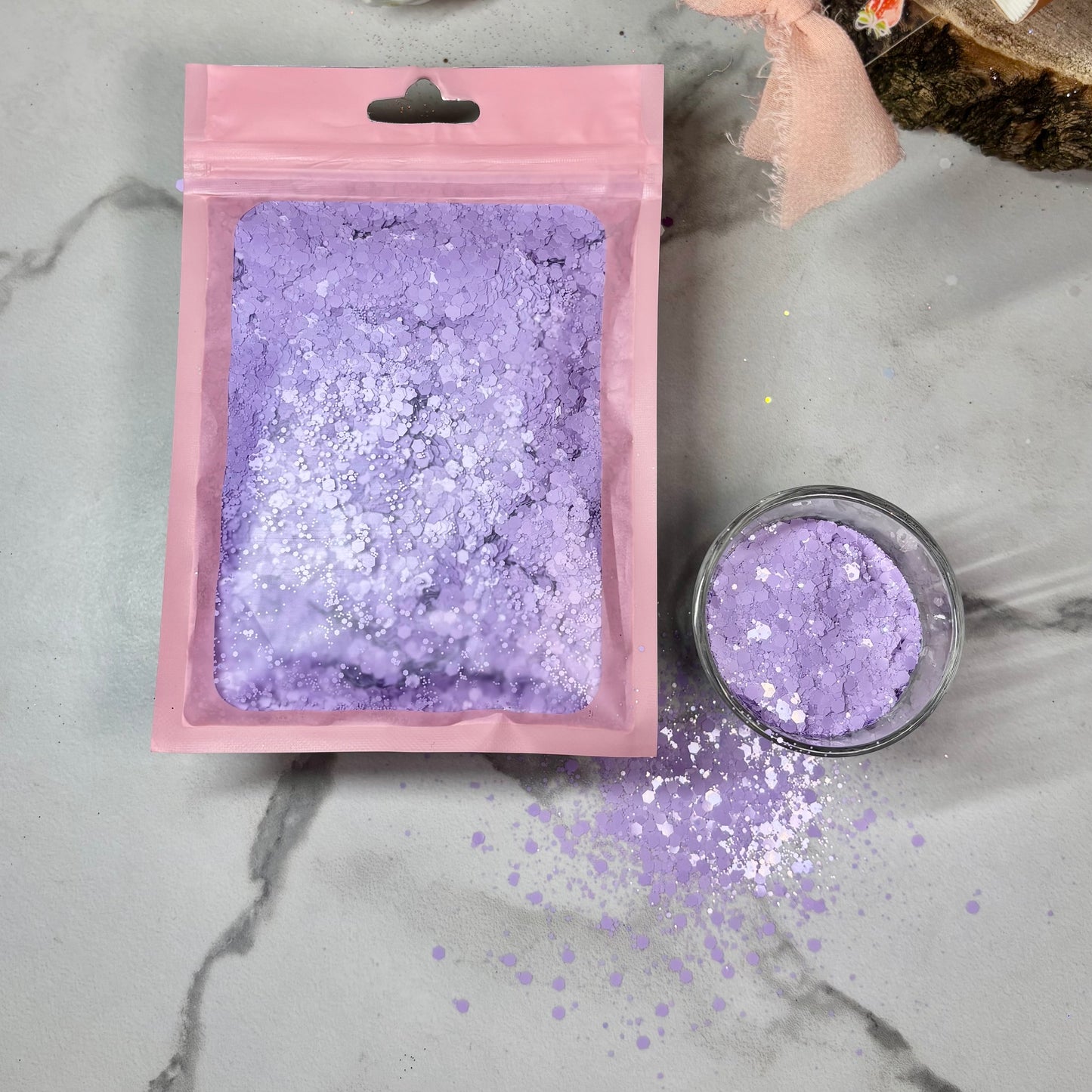 Paillettes mattes | Mauve