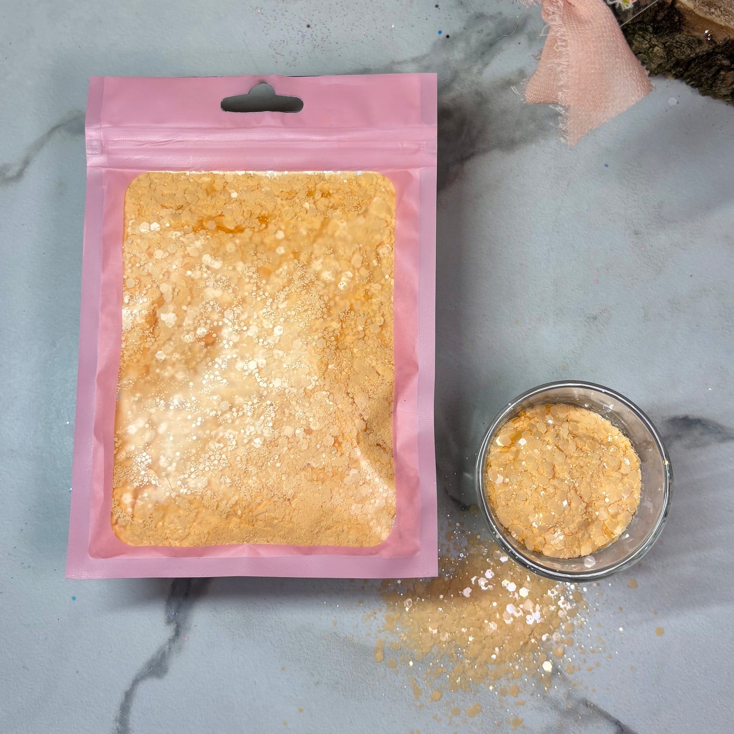 Paillettes mattes | Saumon