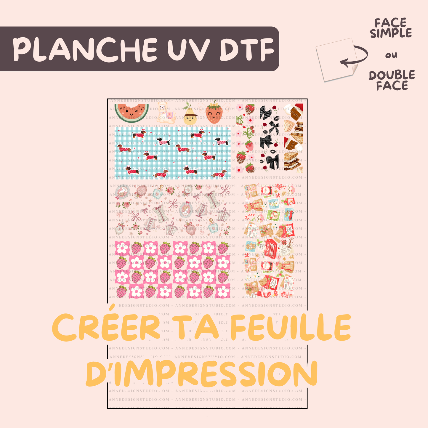 Planche personnalisé | UVDTF