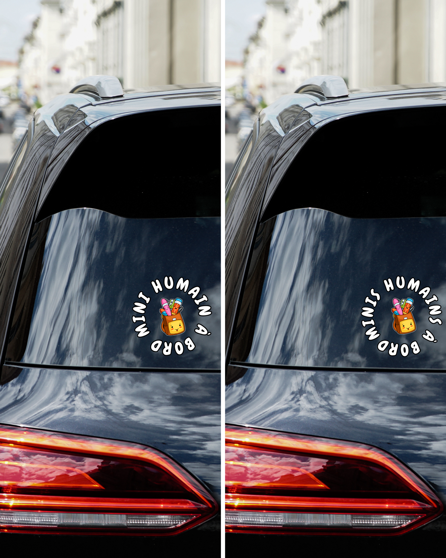 Autocollant pour voiture - Mini humain
