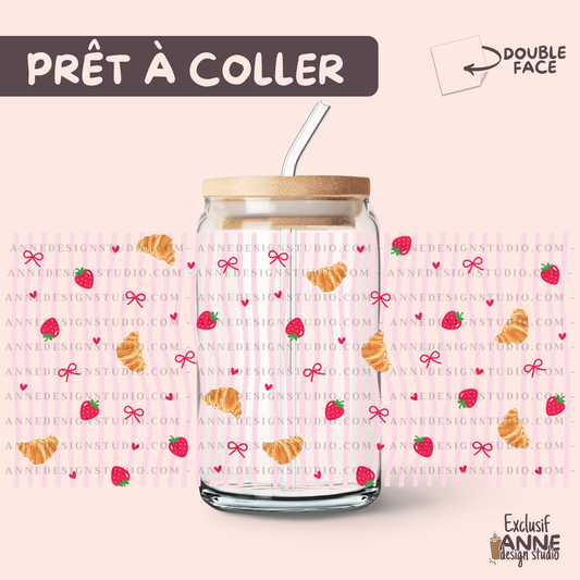 Autocollants UV DTF | Mini croissants