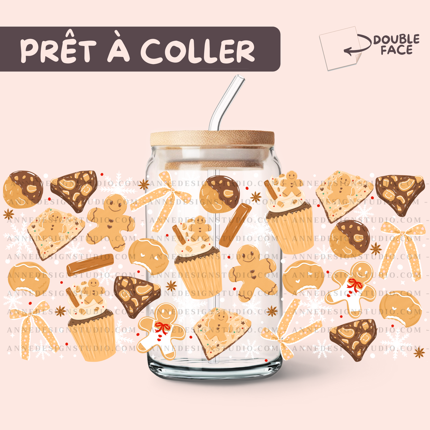 Autocollants UV DTF | Cookies