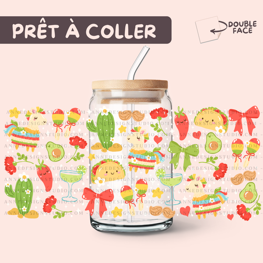 Autocollants UV DTF | Taco loco