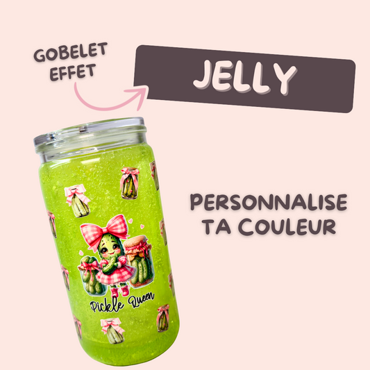Personnalise ton gobelet effet jelly