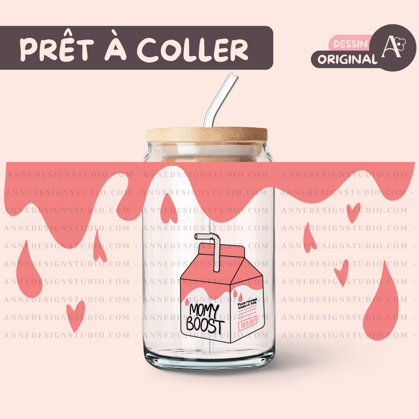 LIQUIDATION UV DTF | Cute & métiers