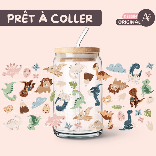 Autocollants UV DTF | Dino