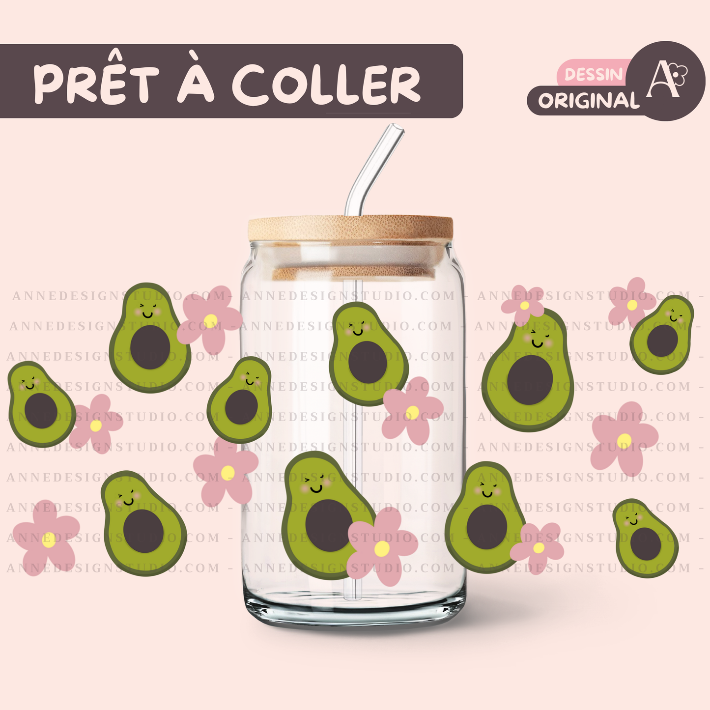 Autocollants UV DTF | Avocats