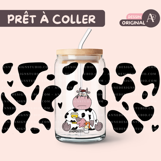 Autocollants UV DTF | Vaches TAE