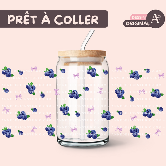 Autocollants UV DTF | Bleuet