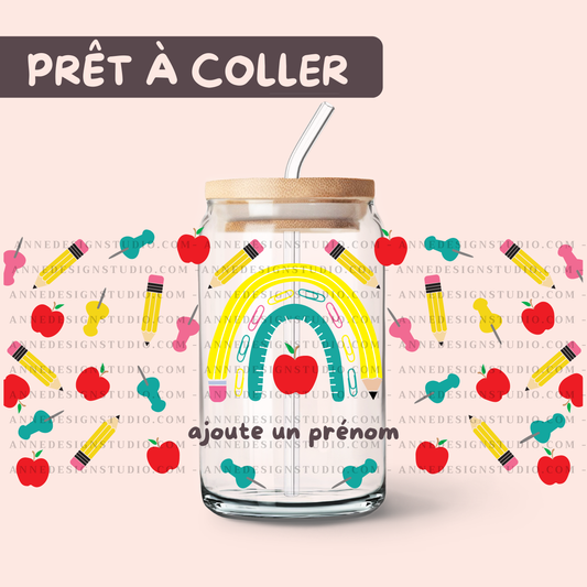 Autocollants UV DTF | Ecole