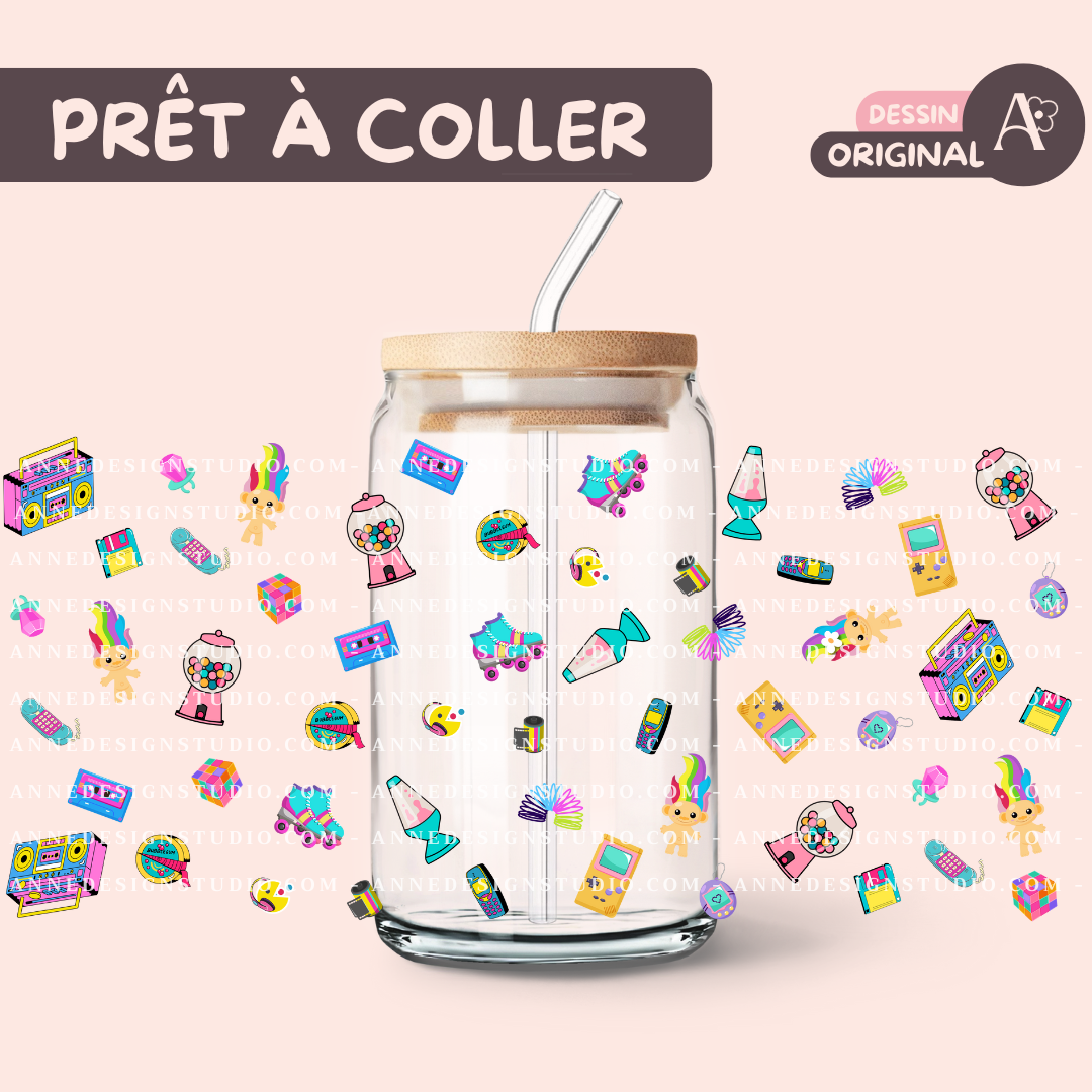 Autocollants UV DTF | 90's