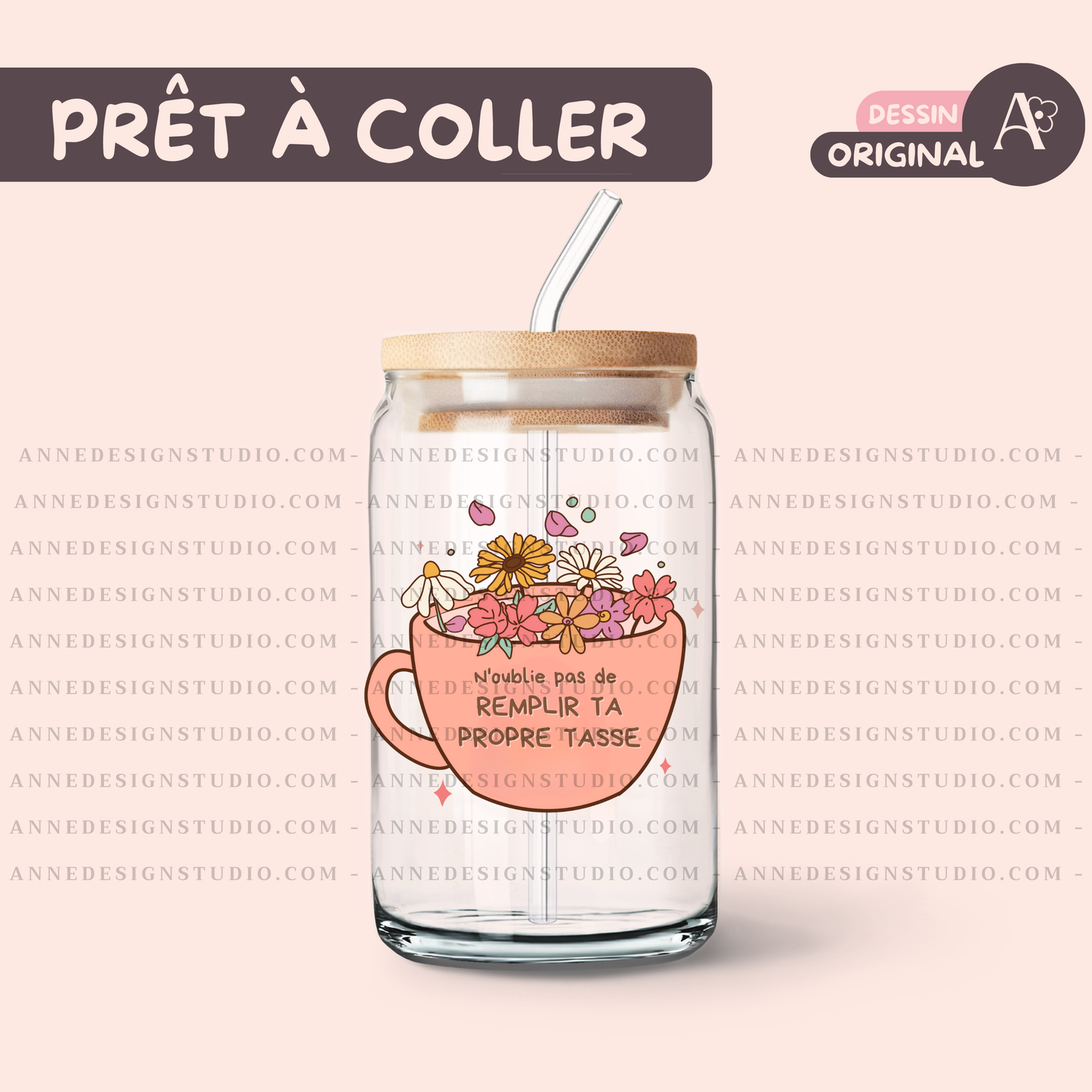 LIQUIDATION UV DTF | Cute & métiers