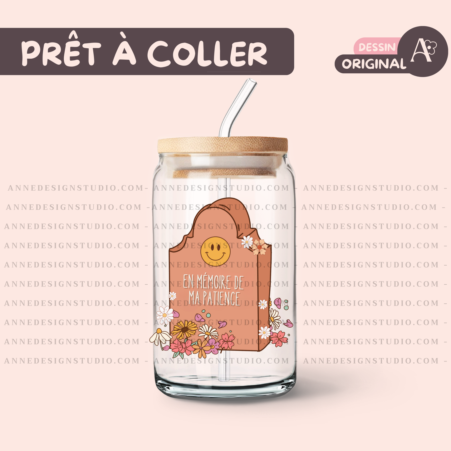 Autocollants UV DTF | Patience