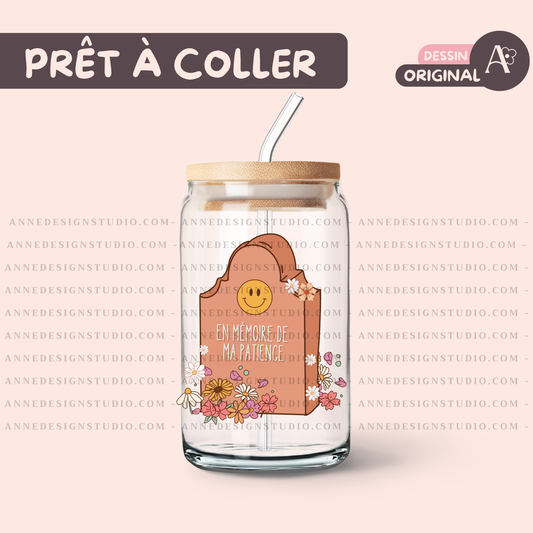 Autocollants UV DTF | Patience