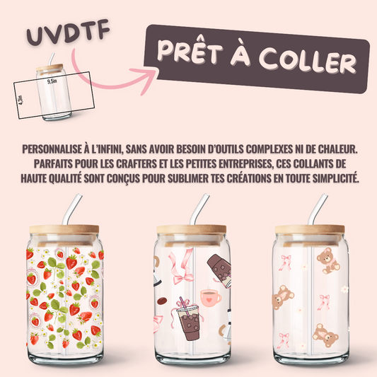 Autocollants UVDTF - Can wrap