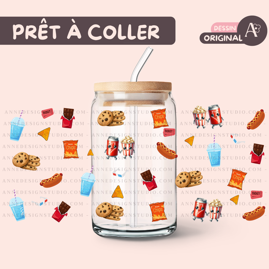 Autocollants UV DTF | Cinéma