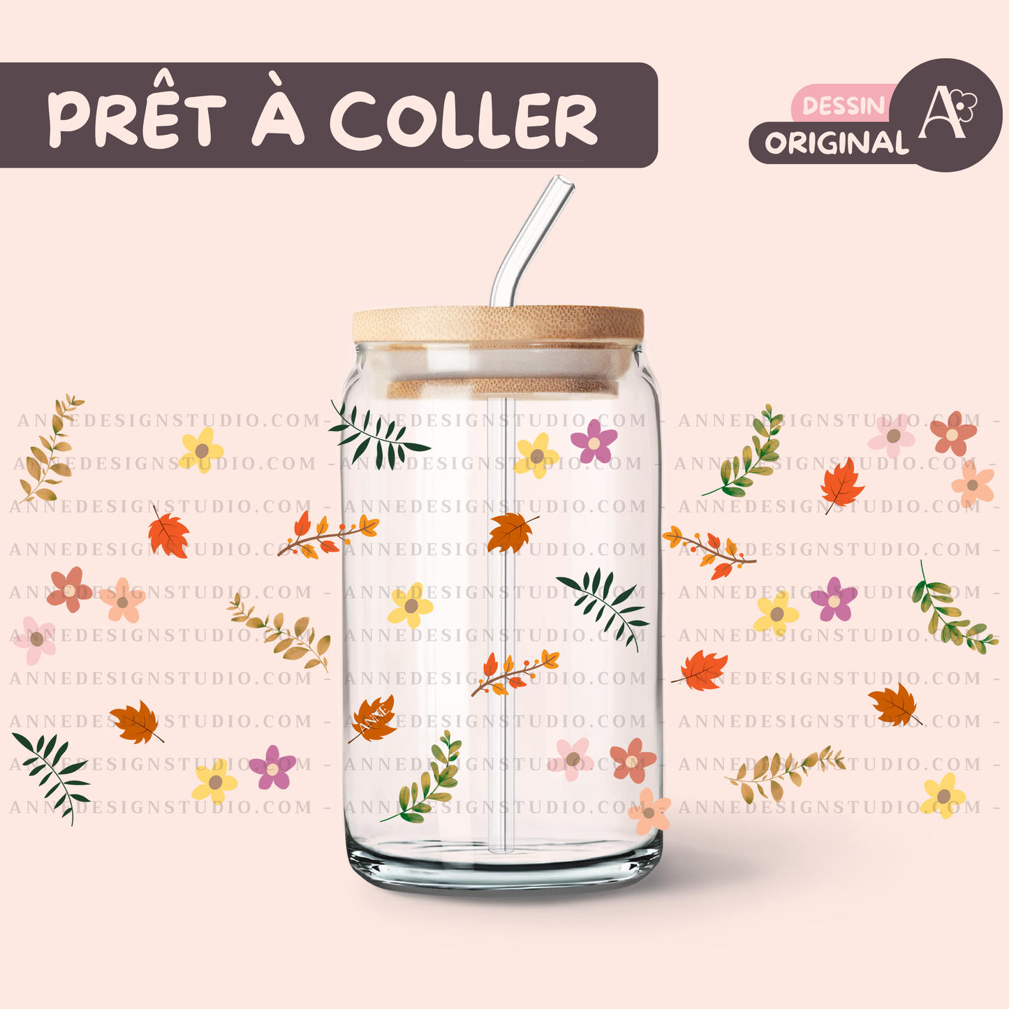 Autocollants UV DTF | Cute forêt