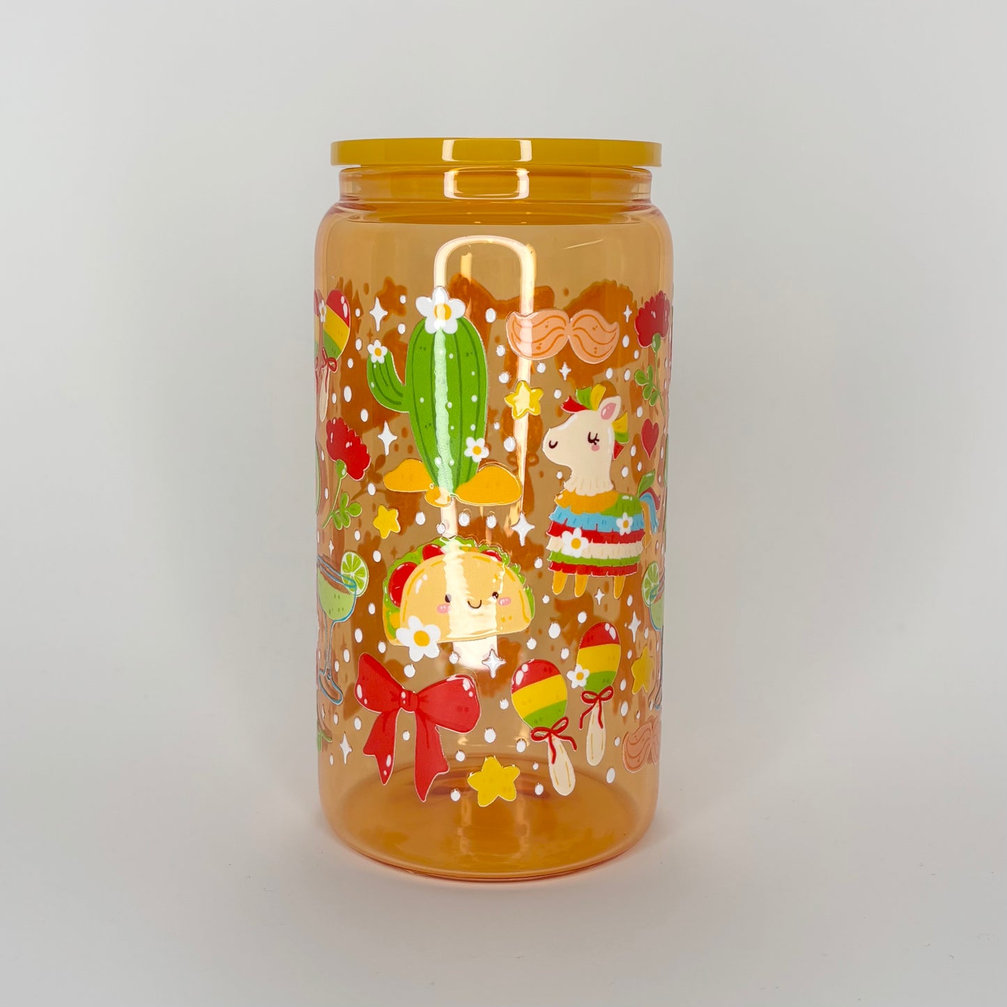 Gobelet 16oz Jaune Taco Loco