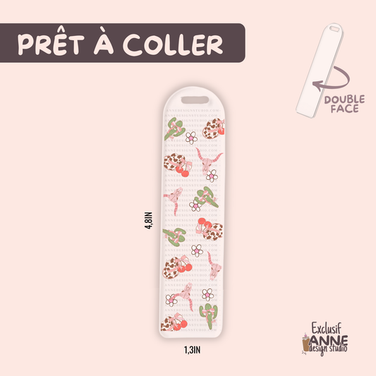 Autocollants pour signet UV DTF | Cowgirl