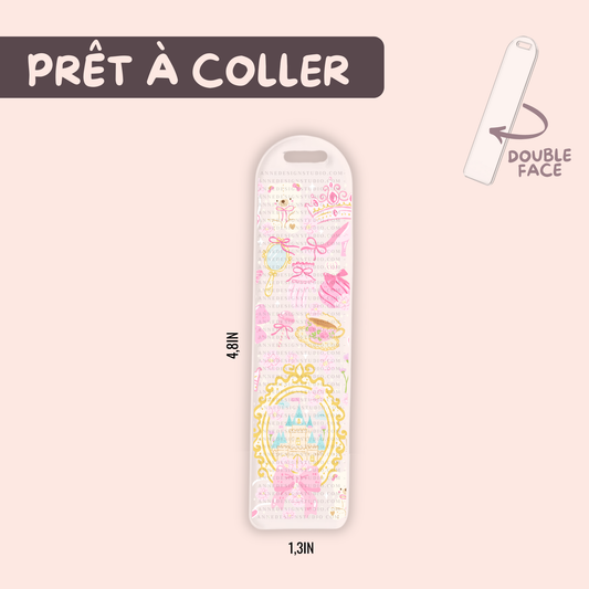 Autocollants pour signet UV DTF | Ma princesse
