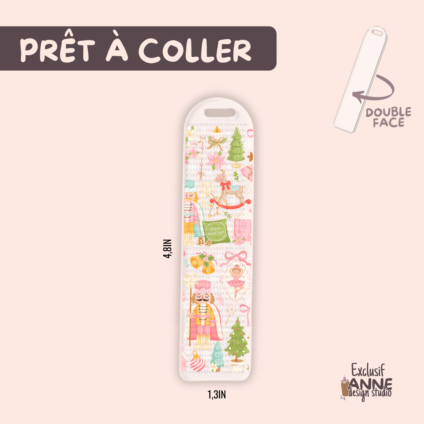 Autocollants pour signet UV DTF | Ballet