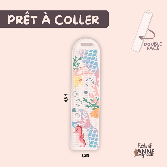 Autocollants pour signet UV DTF | Sirène