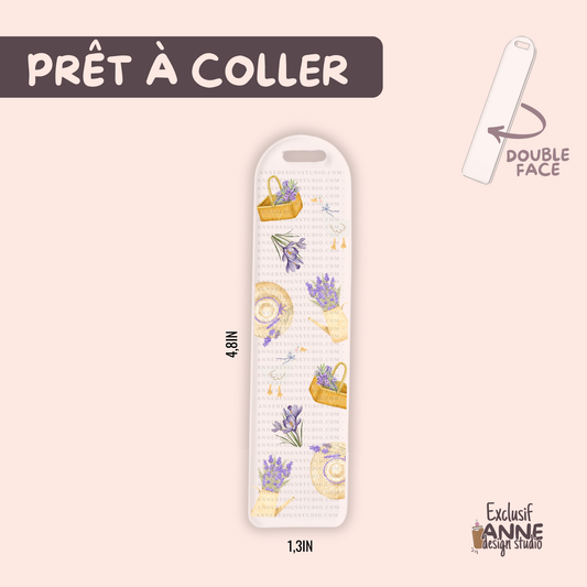 Autocollants pour signet UV DTF | Violette