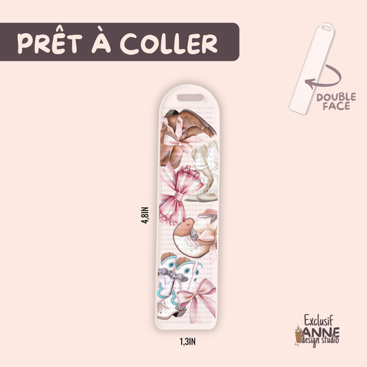 Autocollants pour signet UV DTF | Western Chic
