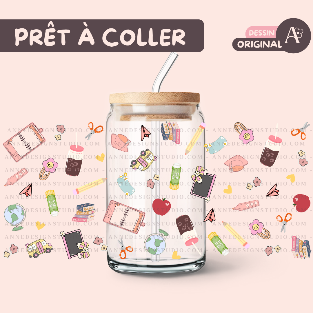 Autocollants UV DTF | Enseignant