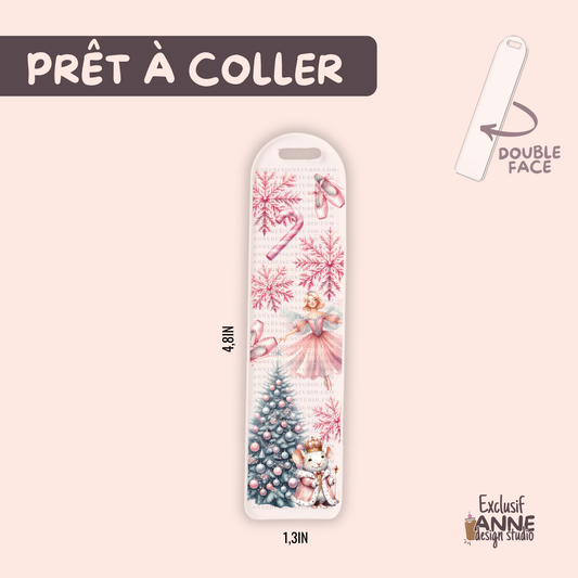 Autocollants pour signet UV DTF | Ballerine