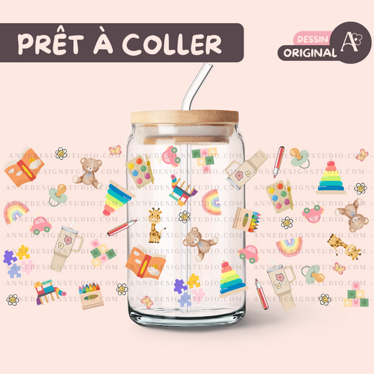 Autocollants UV DTF | Garderie