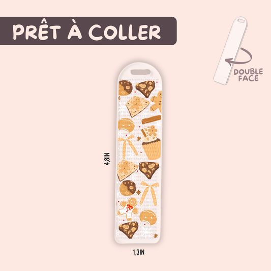 Autocollants pour signet UV DTF | Cookies