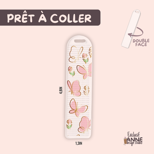 Autocollants pour signet UV DTF | Papillons