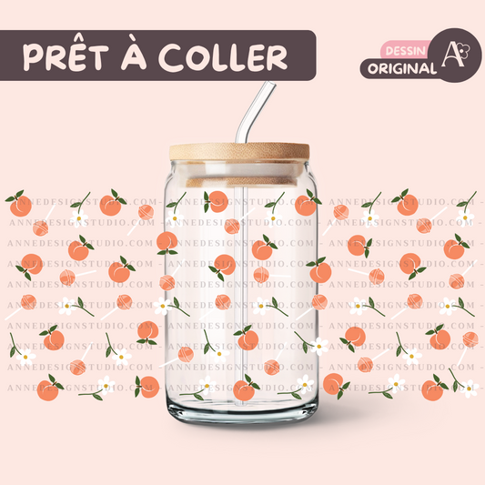 Autocollants UV DTF | Pêches