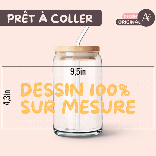 Autocollants UV DTF | Sur mesure