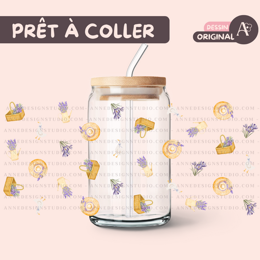 Autocollants UV DTF | Violette