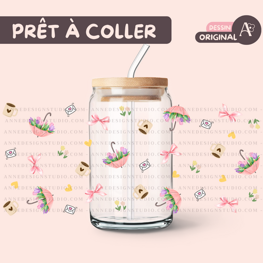 Autocollants UV DTF | Parapluie