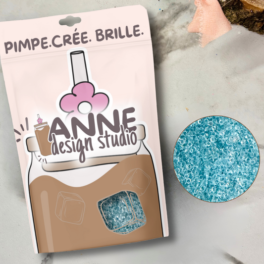 Minis diamant en acrylique | Bleu bébé