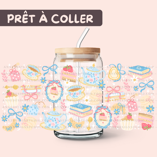 Autocollants UV DTF | French Tea