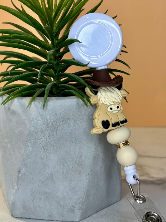 Porte badge | Highland Cow