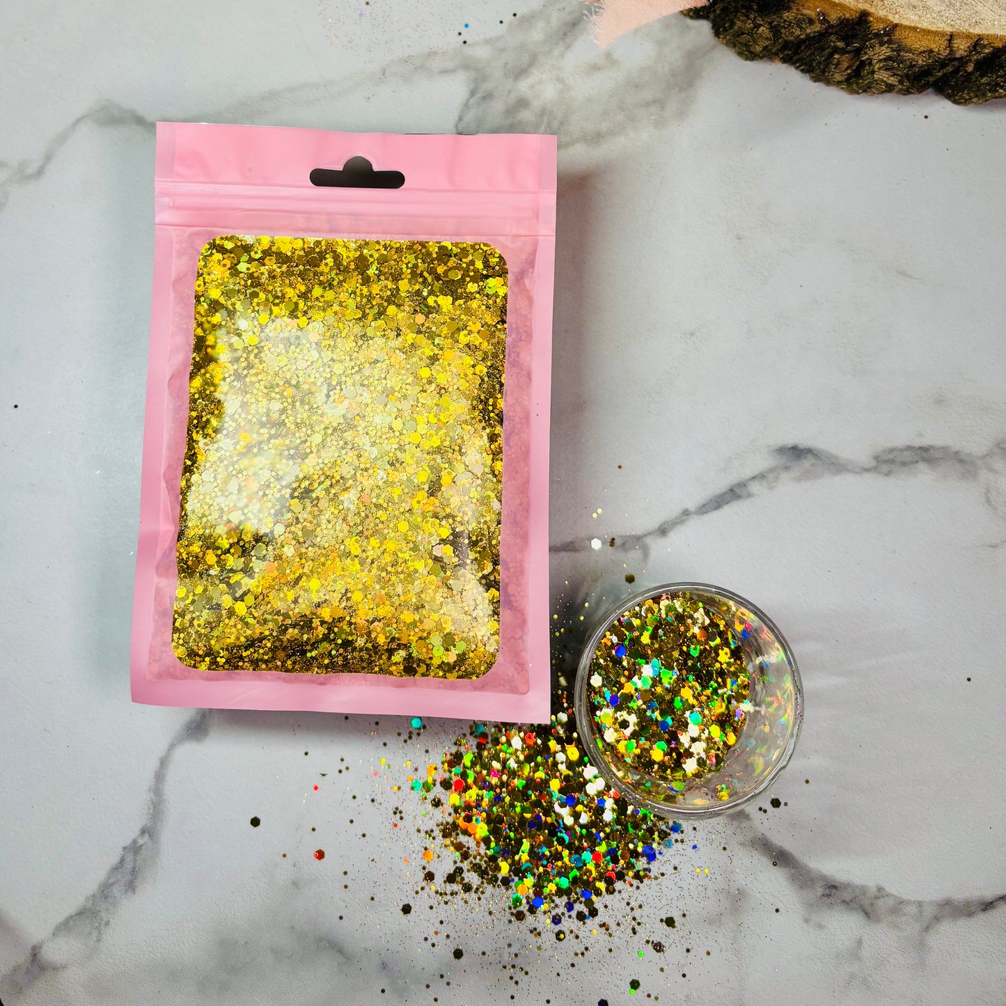 Paillettes holographiques | Or