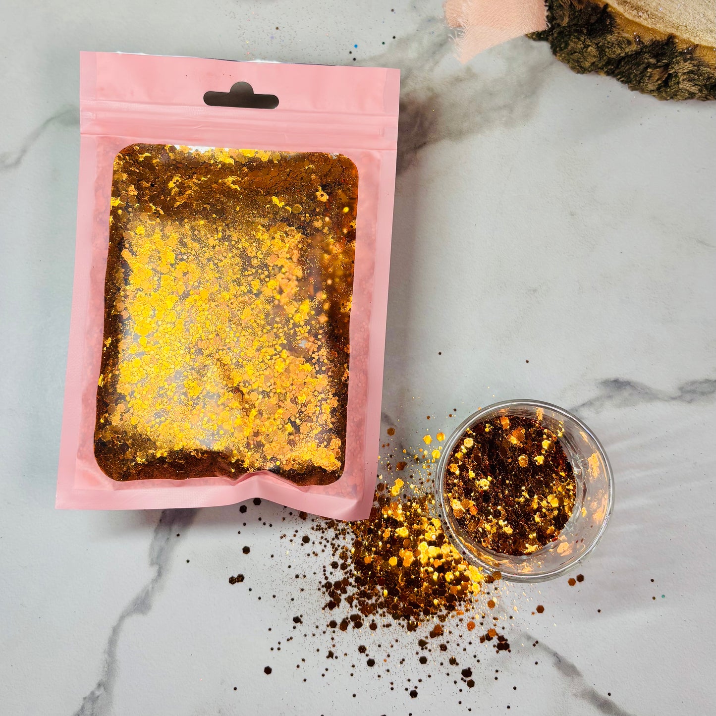 Paillettes holographiques | Cuivre
