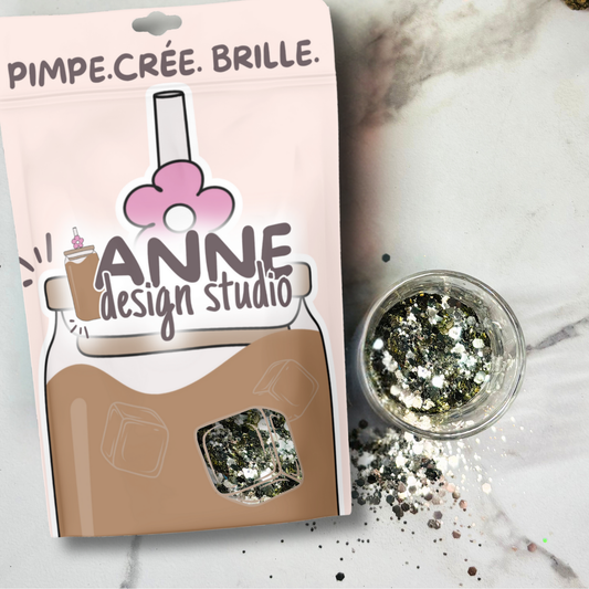 Paillettes holographiques | Champagne