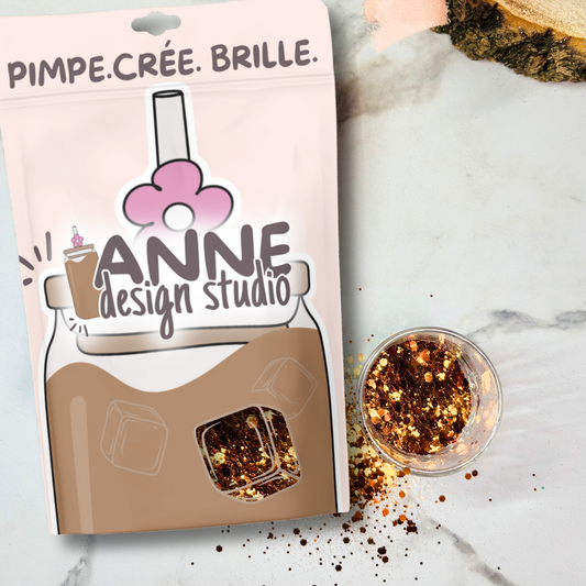 Paillettes holographiques | Cuivre