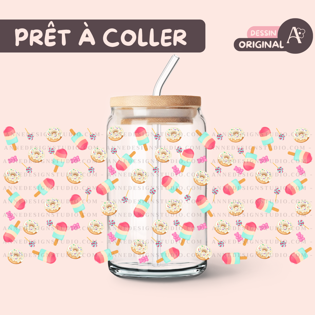 LIQUIDATION UV DTF | Gourmandises & boissons