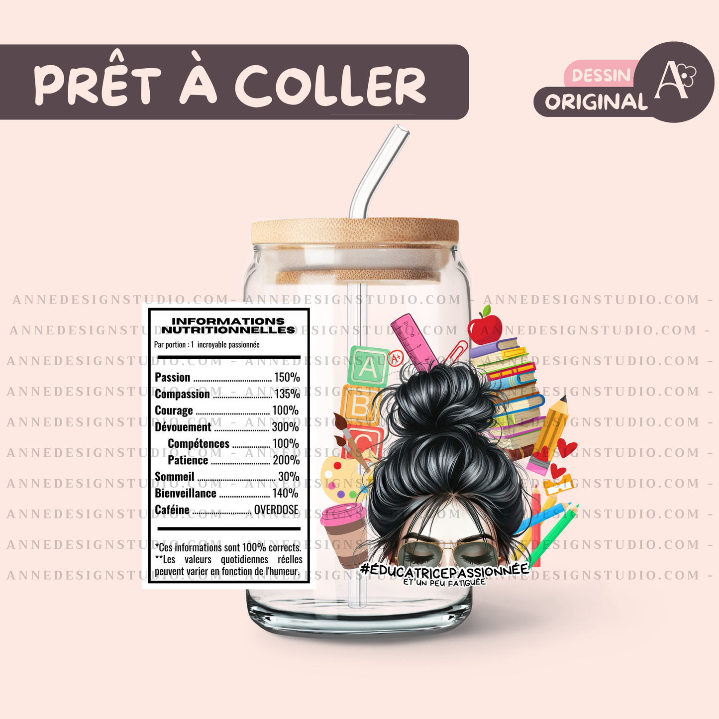 LIQUIDATION UV DTF | Cute & métiers