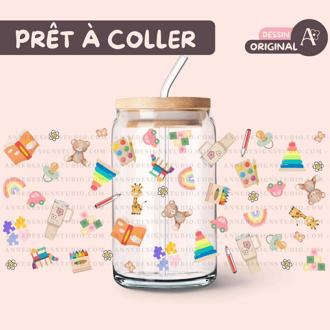 LIQUIDATION UV DTF | Cute & métiers