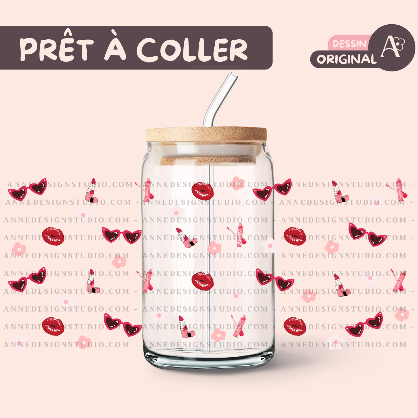 LIQUIDATION UV DTF | Cute & métiers